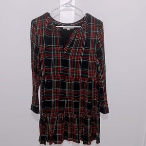 Plaid Loft dress